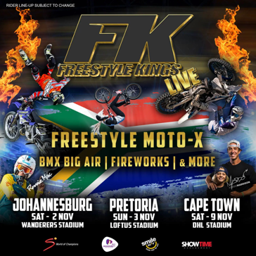 FREESTYLE KINGS LIVE IN SA IN NOVEMBER