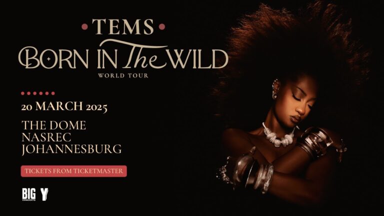 Tems #BornInTheWildTour Tickets On Sale Now! 🎶