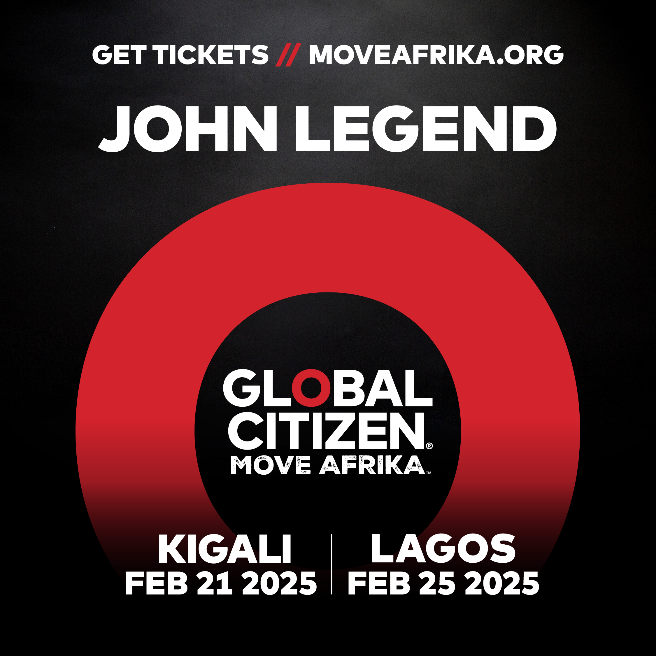 JOHN LEGEND TO HEADLINE MOVE AFRIKA 2025