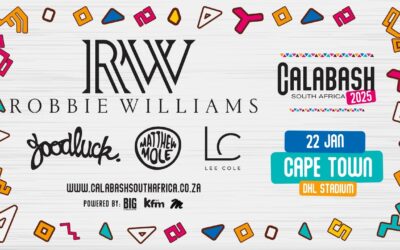 Robbie Williams headlines Calabash South Africa