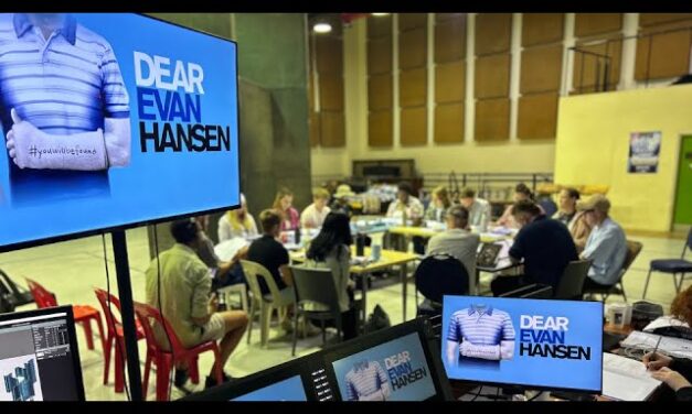 Dear Evan Hansen Rehearsals