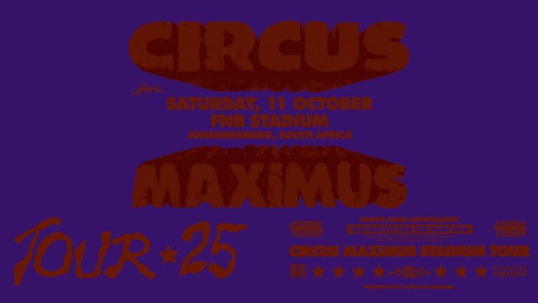 Travis Scott – SA Circus Maximus Tour presented