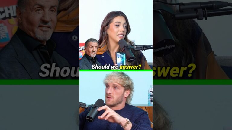 📲 Sylvester Stallone Calls Logan Paul!