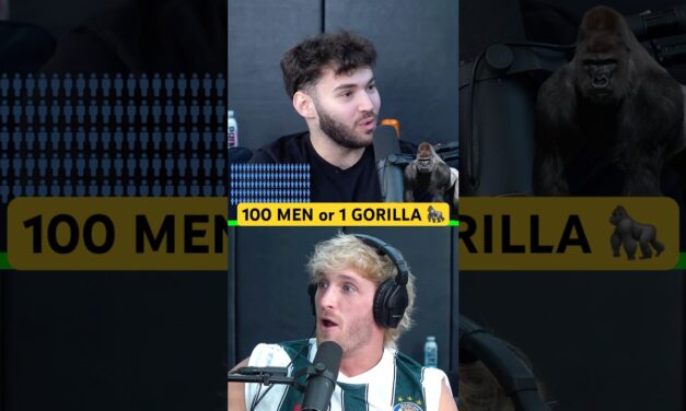 🦍 100 Men OR 1 Gorilla?