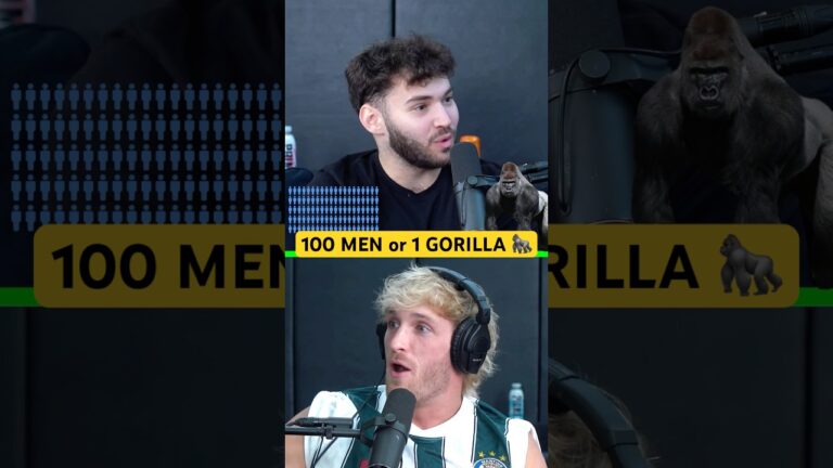 🦍 100 Men OR 1 Gorilla?