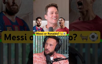 🐐 Tom Brady Picks Messi VS Ronaldo