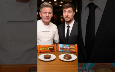 Feastables vs Reese’s Taste Test with @gordonramsay