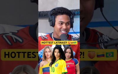 🍑 Myke Towers Ranks Hottest Latinas