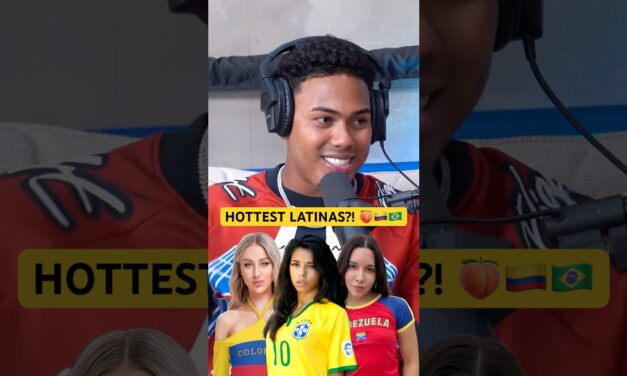 🍑 Myke Towers Ranks Hottest Latinas