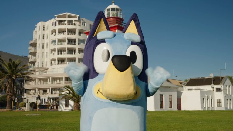 Bluey Explores Cape Town before Bluey’s Big Play