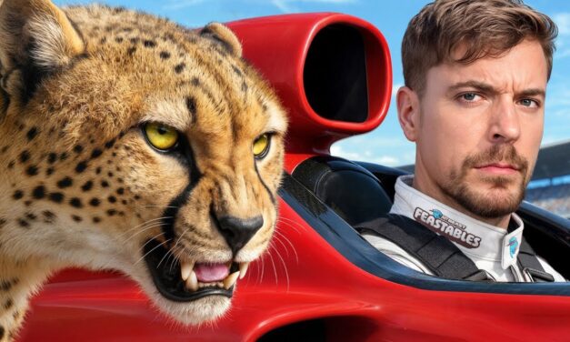 World’s Fastest Car Vs Cheetah!