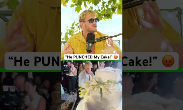 Jake Paul DESTROYED Logan’s Wedding Cake 😱🎂
