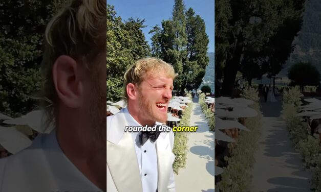 Logan Paul Cried During His Wedding 🥹💍