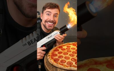 I Cooked A Pizza With Power Tools