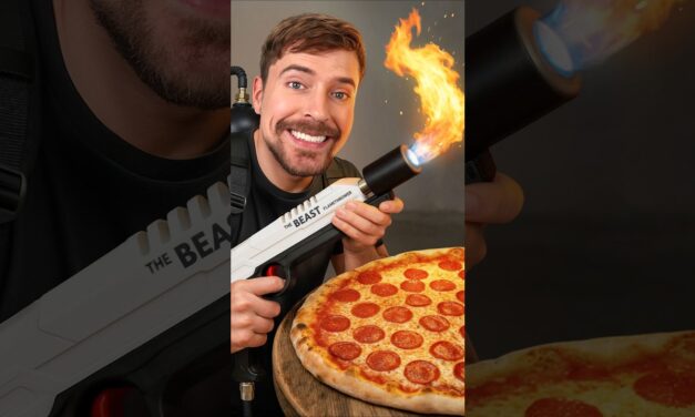 I Cooked A Pizza With Power Tools