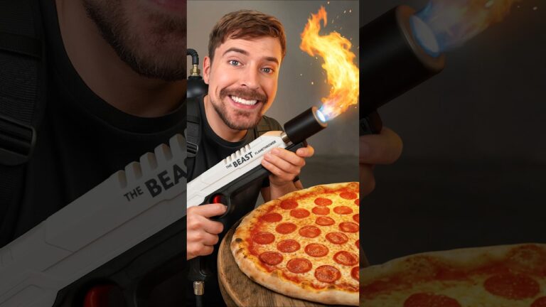 I Cooked A Pizza With Power Tools