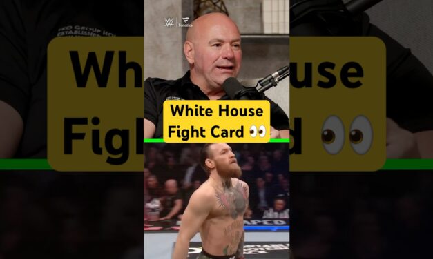 McGregor WILL FIGHT at the White House! 🤯🚨