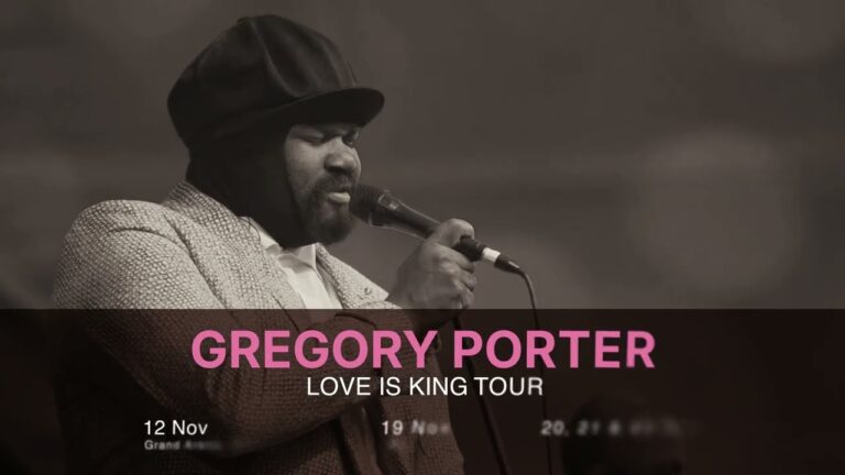 Gregory Porter this November!