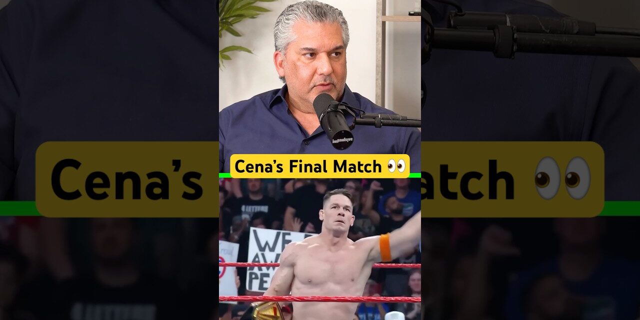 John Cena’s Final Match..😭🥀