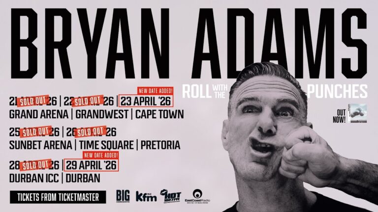 Bryan Adams Roll With The Punches Tour – Third