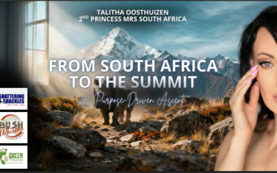 TALITHA OOSTHUIZEN GOING UP MOUNT EVEREST