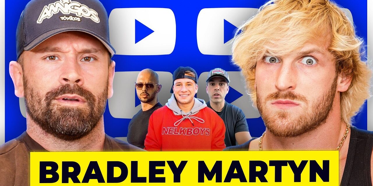 Bradley Martyn on SteveWillDoIt Vs NELK BEEF, Fist Fighting Logan Paul, Clavicular Surpassing Tate