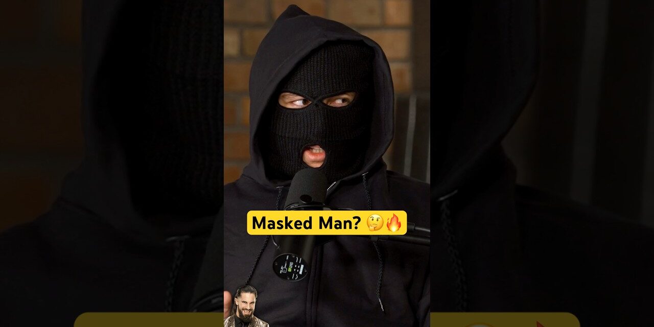 WWE Masked Man CRASHES Podcast! 😳💥