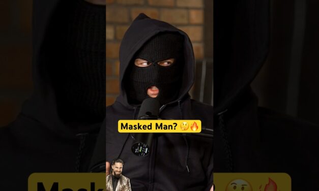 WWE Masked Man CRASHES Podcast! 😳💥
