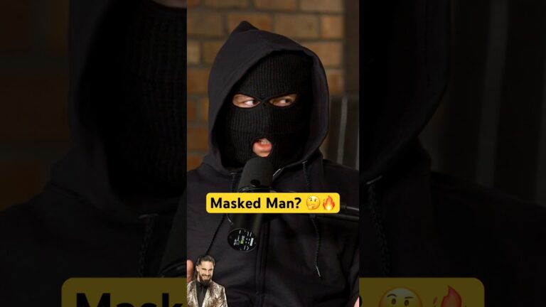 WWE Masked Man CRASHES Podcast! 😳💥