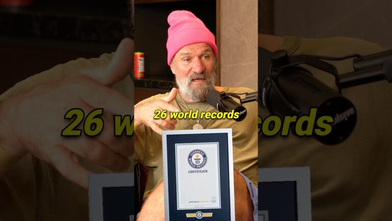 Wim Hof’s World Records 🏆🔥