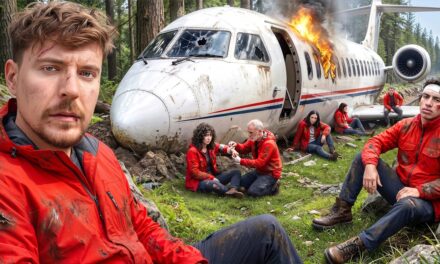 100 People Simulate Being Stranded In The Wilderness