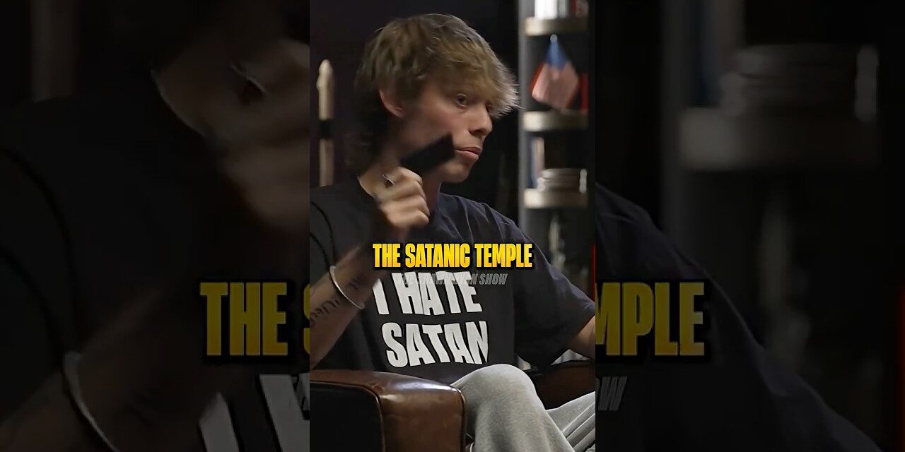 He Took This to the Satanic Temple 🤯