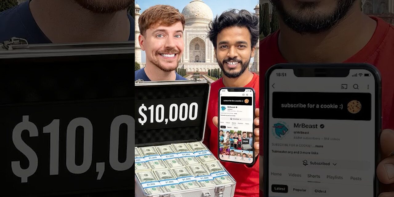 I Surprised a Random Subscriber With $10,000