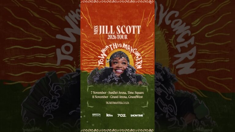 Jill Scott Brings the To Whom It May Concern Tour to South Africa 🇿🇦