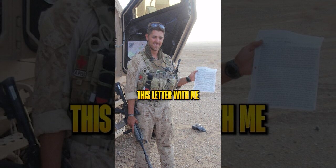 This 14-Year-Old Girl’s Letter Helped A Marine Sniper Survive War 😔