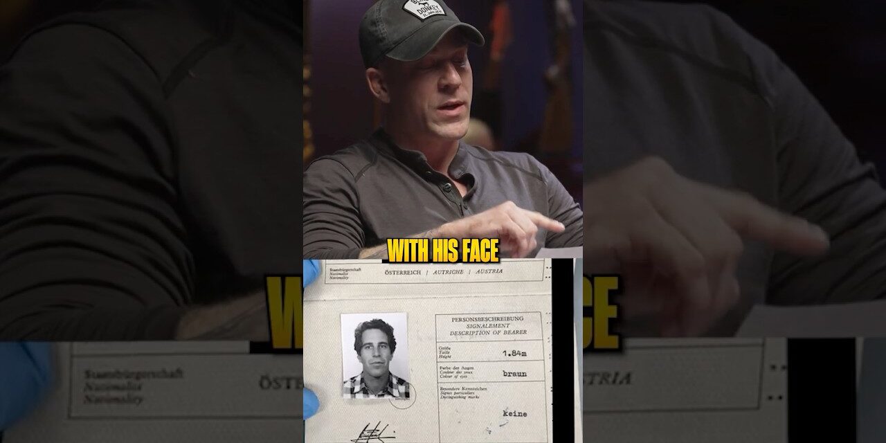 Epstein Had a Real-Life Jason Bourne Passport?! 🤯