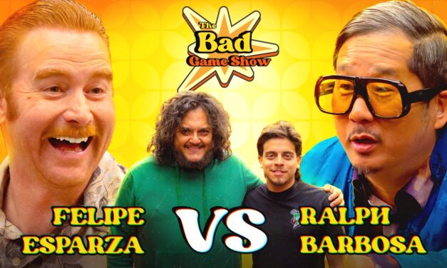 Ralph Barbosa & Felipe Esparza Order Pizza | The Bad Game Show