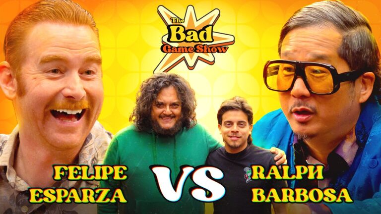 Ralph Barbosa & Felipe Esparza Order Pizza | The Bad Game Show