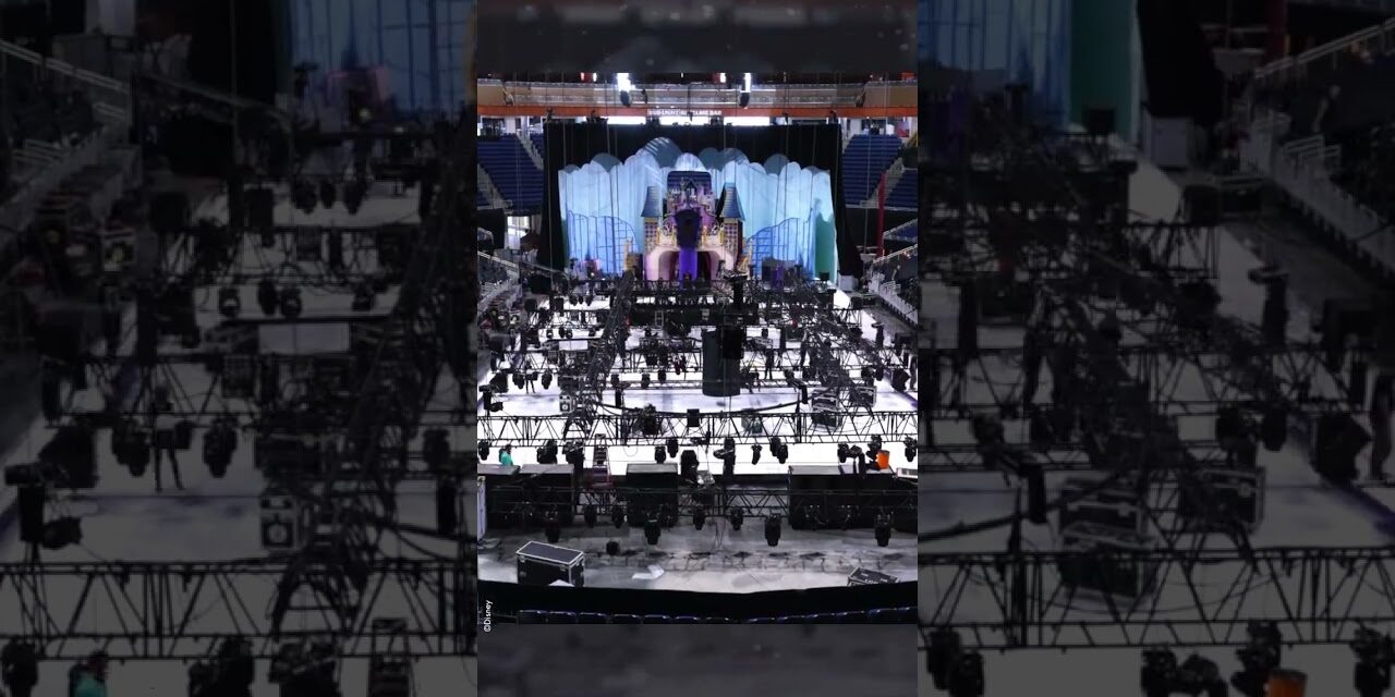Setting the stage with Disney On Ice