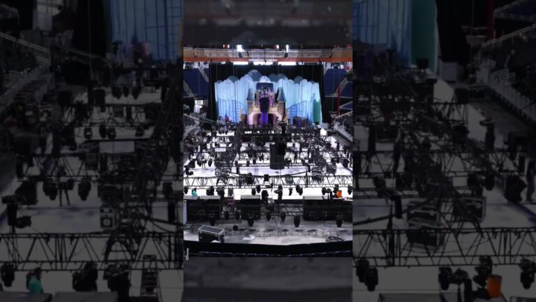 Setting the stage with Disney On Ice