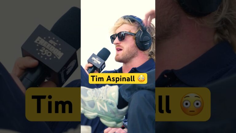 Tom Aspinall Finger Question..😂🤦🏻‍♂️