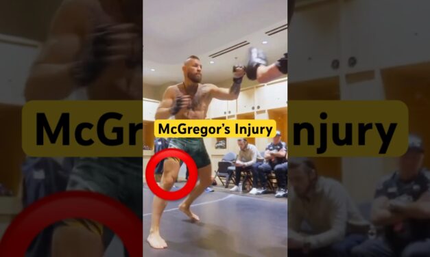 Conor McGregor’s Leg Injury 🦵🏼🩼