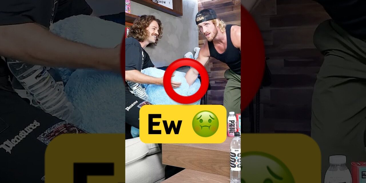 Logan Paul UNCLOGS a Bear..🧸😂