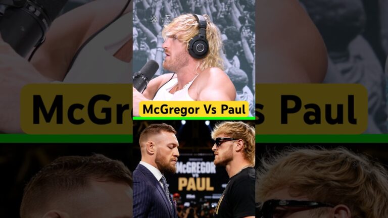 Logan Paul Vs Conor McGregor 👀👊