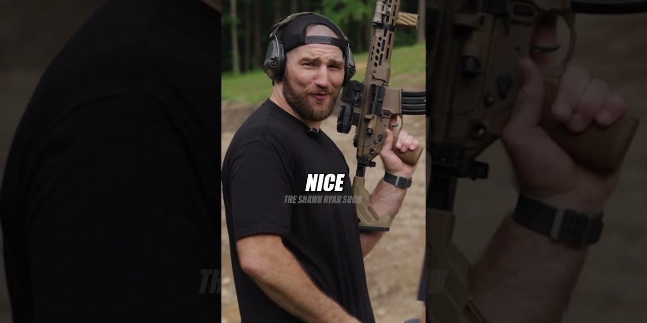 Sean Strickland Tries CIA Shooting Drill 🤯