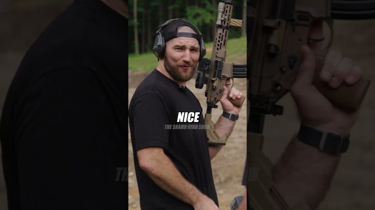 Sean Strickland Tries CIA Shooting Drill 🤯
