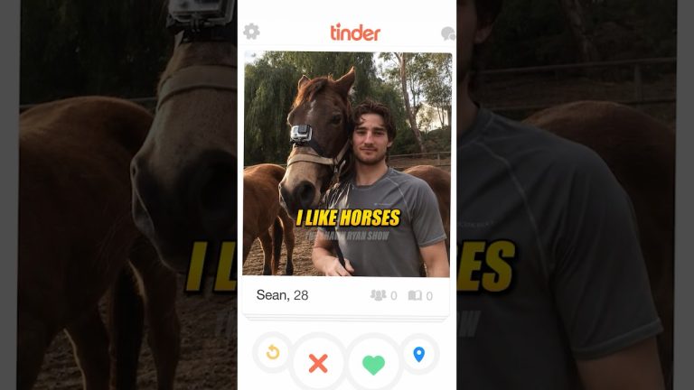 This Was His Tinder Profile Pic 😂