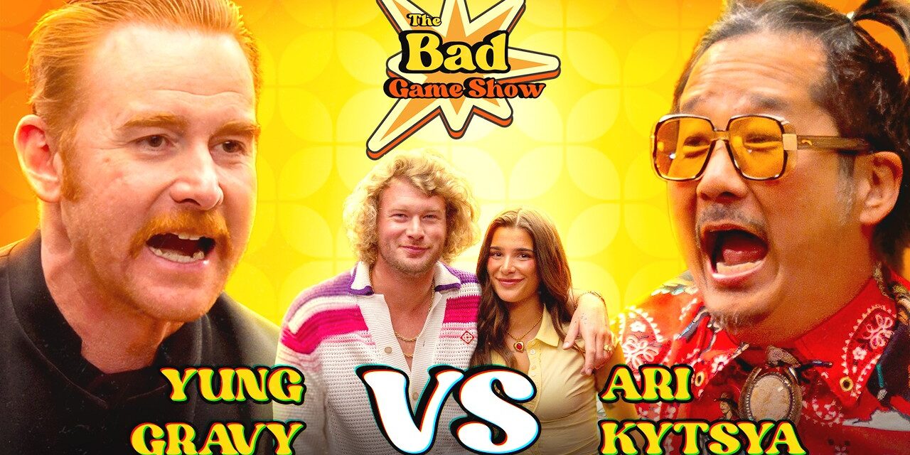 Yung Gravy & Ari Kytsya Eat The Worlds Largest Noodle | The Bad Game Show