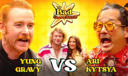 Yung Gravy & Ari Kytsya Eat The Worlds Largest Noodle | The Bad Game Show