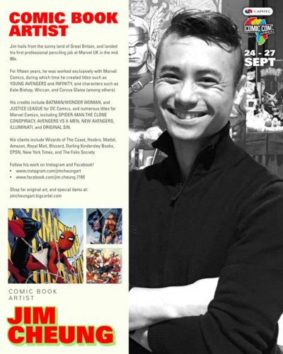 Jim Cheung Comic Con Africa